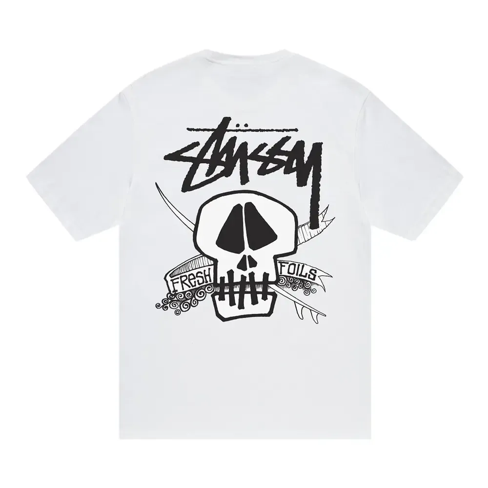 Stussy Fresh Foils Tee White