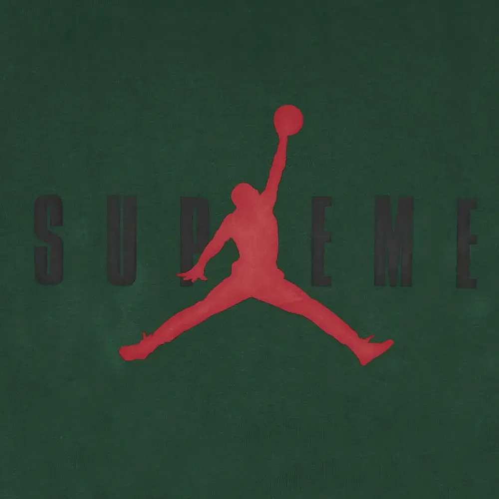 Supreme Jordan Hoodie Sweatshirt Green