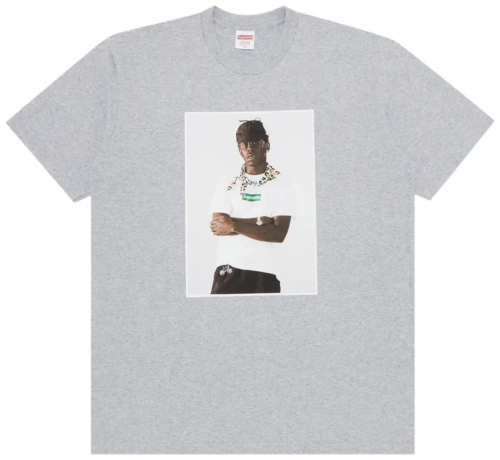 Supreme Tylor The Creator Tee Grey