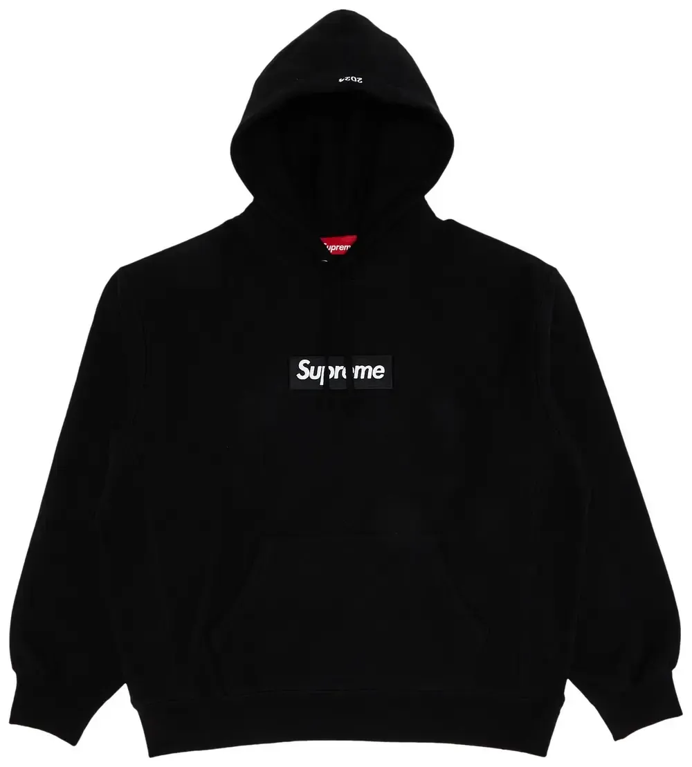 Supreme Box Logo Hooded Sweatshirt Black (FW24)