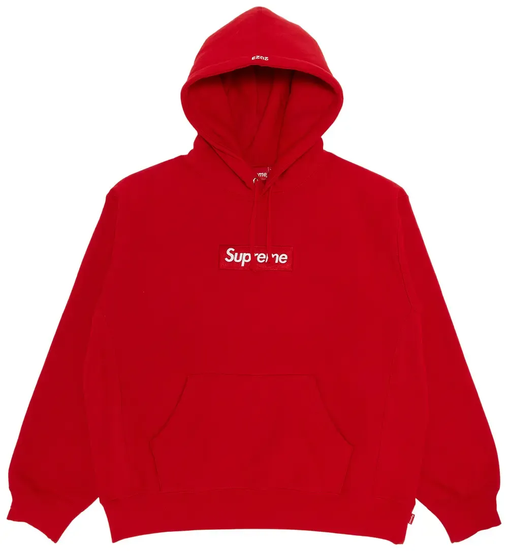 Supreme Box Logo Hooded Sweatshirt Red (FW23)