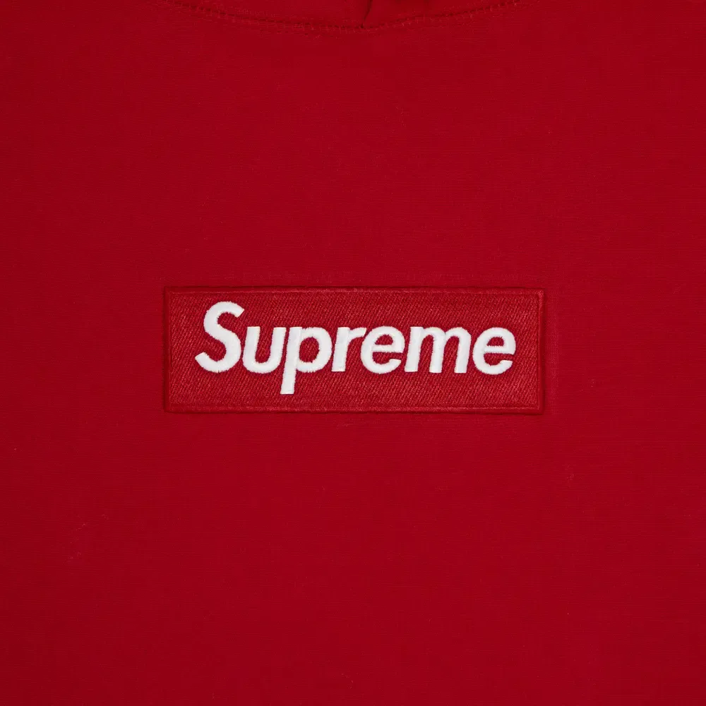 Supreme Box Logo Hooded Sweatshirt Red (FW23)