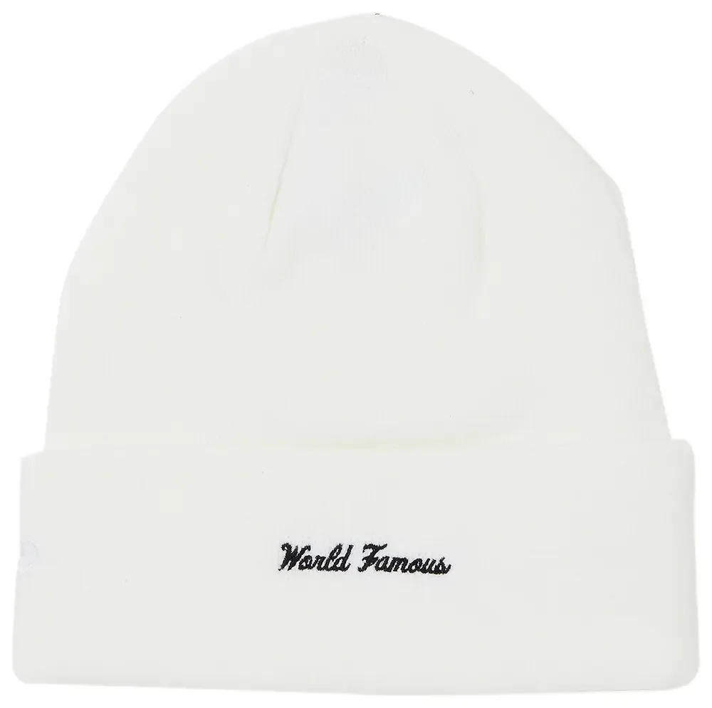 Supreme New Era Box Logo Beanie White (FW23)