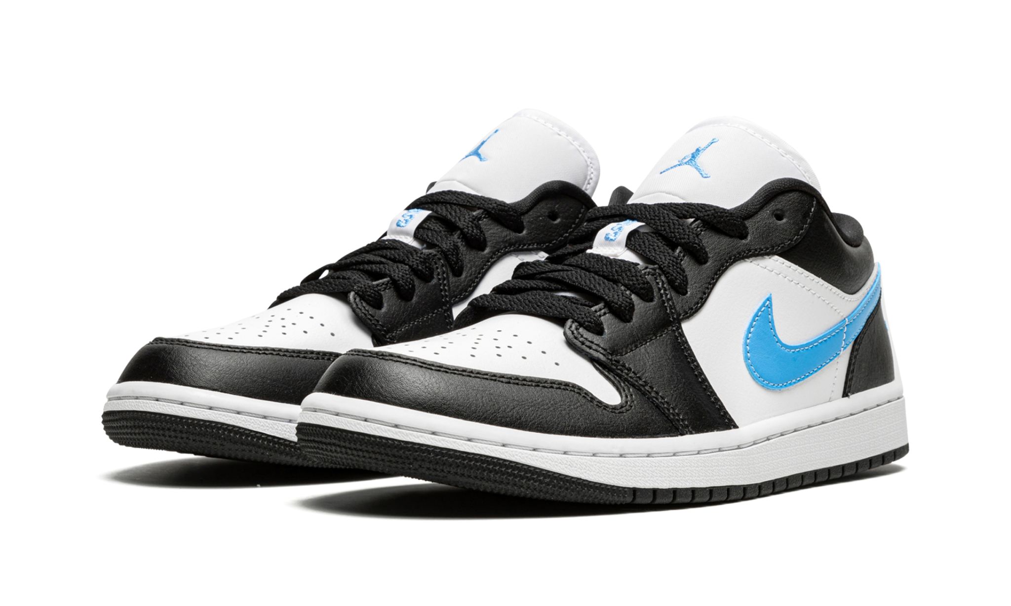 Air Jordan 1 Low Black University Blue White (W)