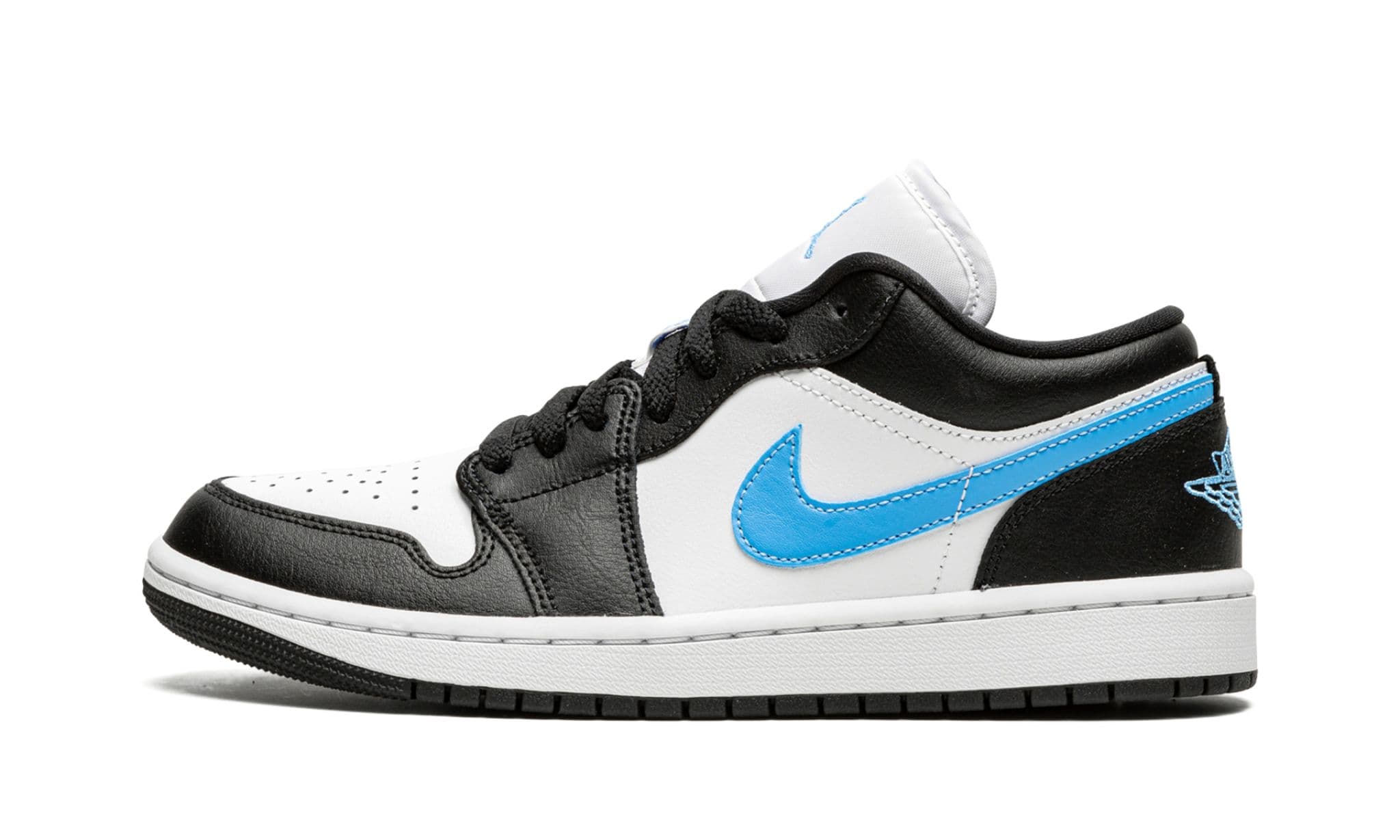 Air Jordan 1 Low Black University Blue White (W)