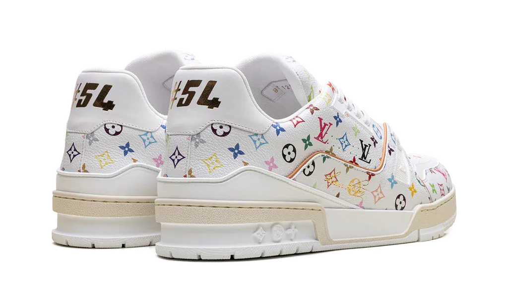 Louis Vuitton LV Trainer Takashi Murakami White
