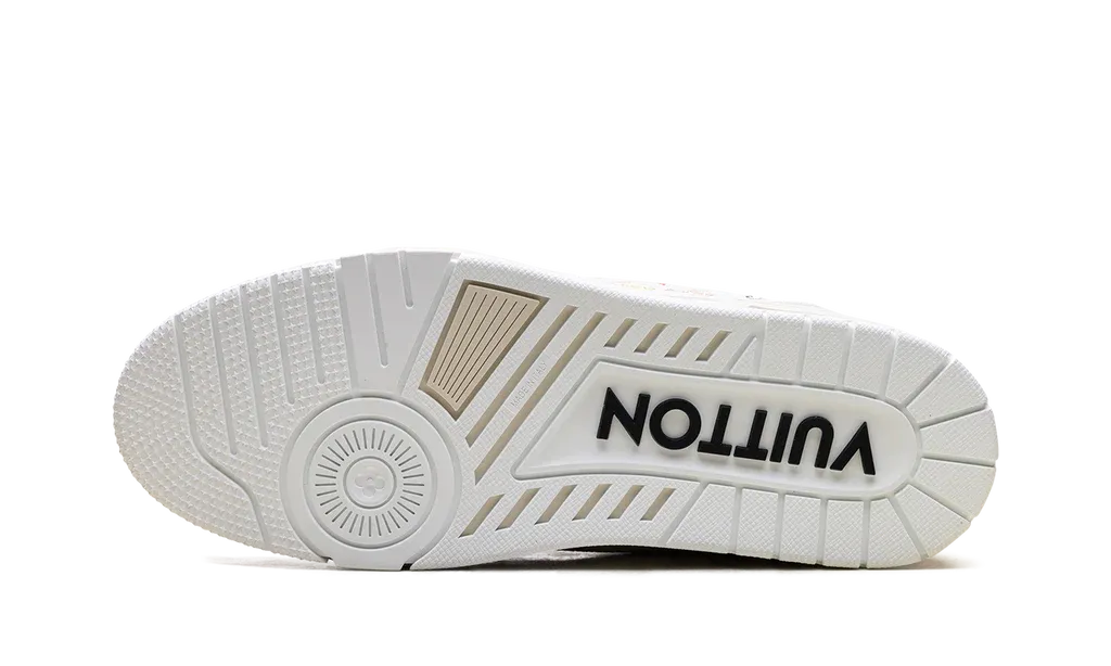 Louis Vuitton LV Trainer Takashi Murakami White