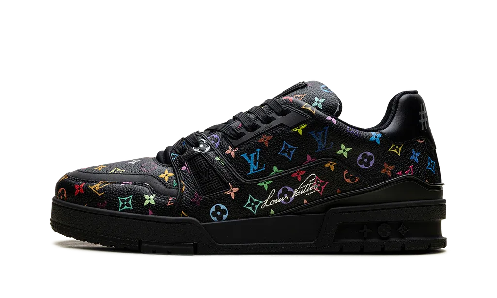 Louis Vuitton LV Trainer Takashi Murakami Black
