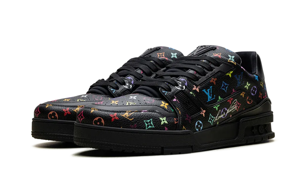Louis Vuitton LV Trainer Takashi Murakami Black