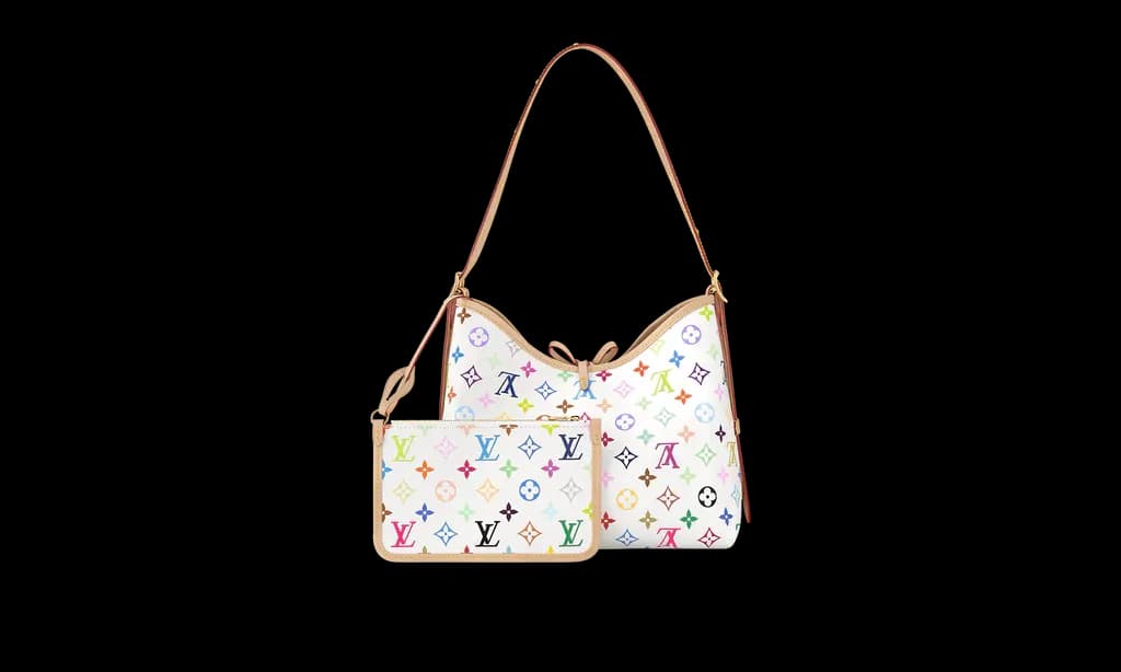 Louis Vuitton x Takashi Murakami CarryAll PM White Multicolored