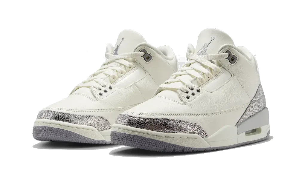 Air Jordan 3 Retro Sail Cement Grey (W)