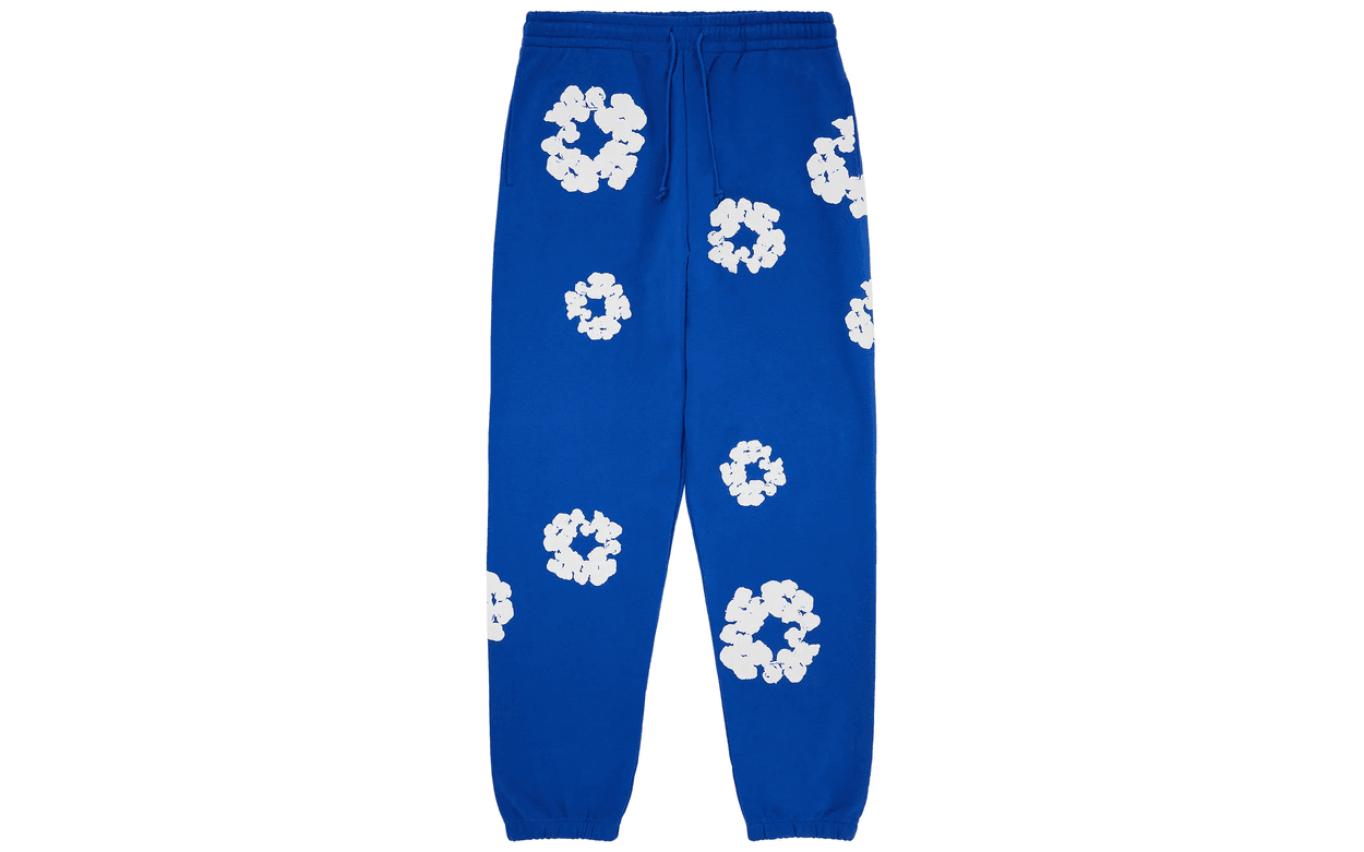 Denim Tears The Cotton Wreath Sweatpants Royal Blue