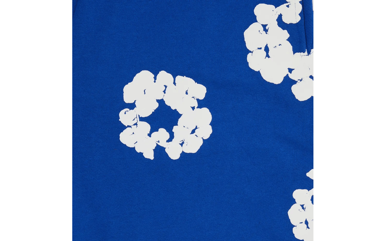 Denim Tears The Cotton Wreath Sweatpants Royal Blue