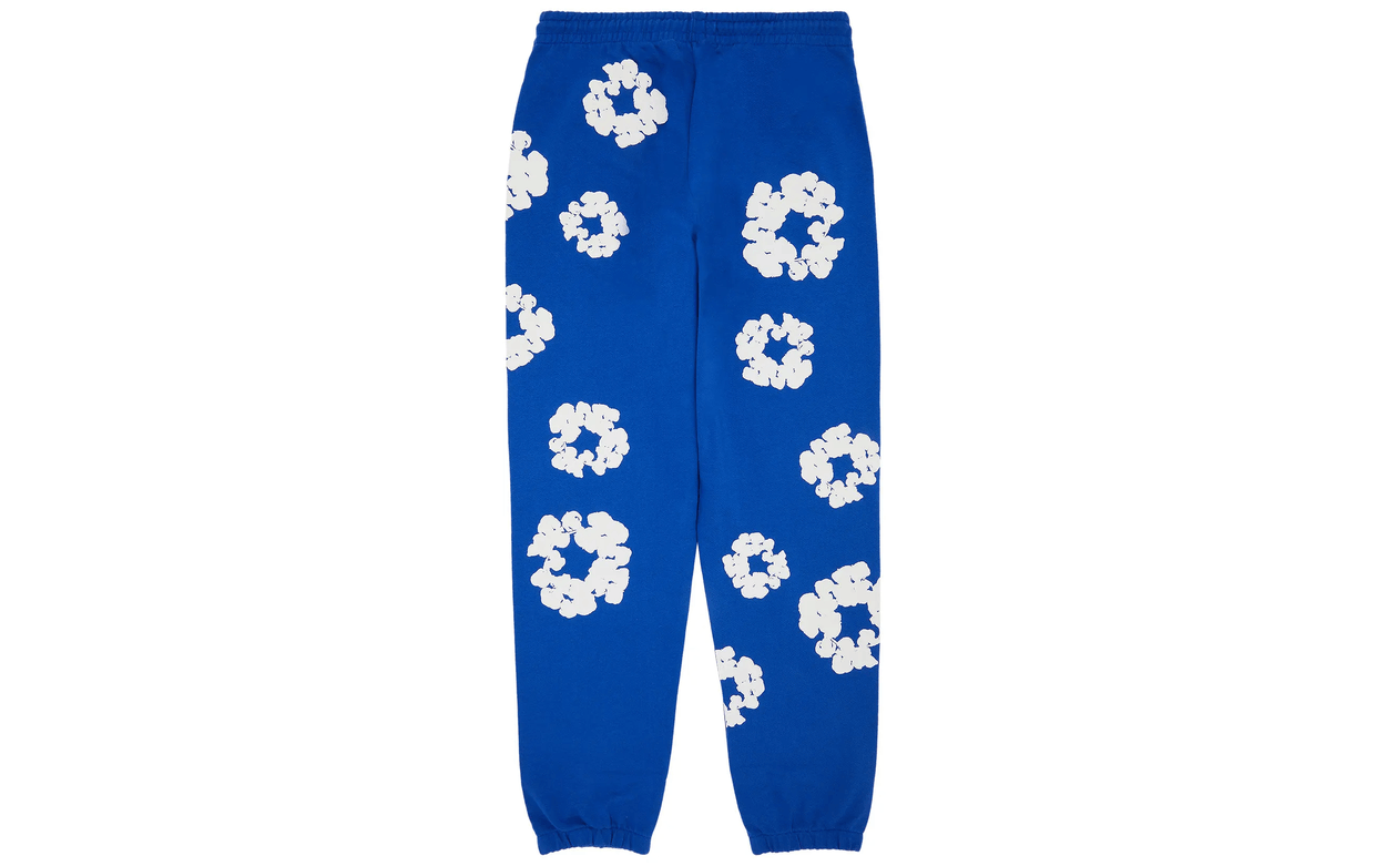 Denim Tears The Cotton Wreath Sweatpants Royal Blue