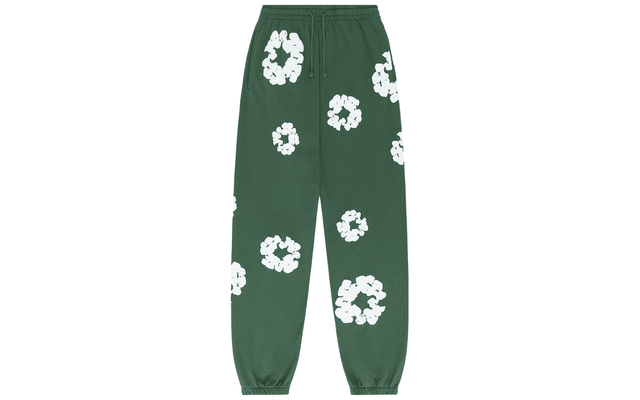 Denim Tears The Cotton Wreath Sweatpants Green