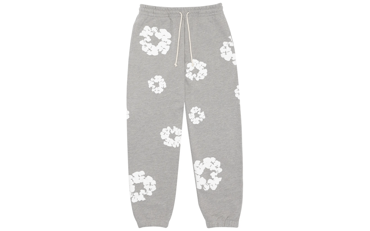 Denim Tears The Cotton Wreath Sweatpants Grey