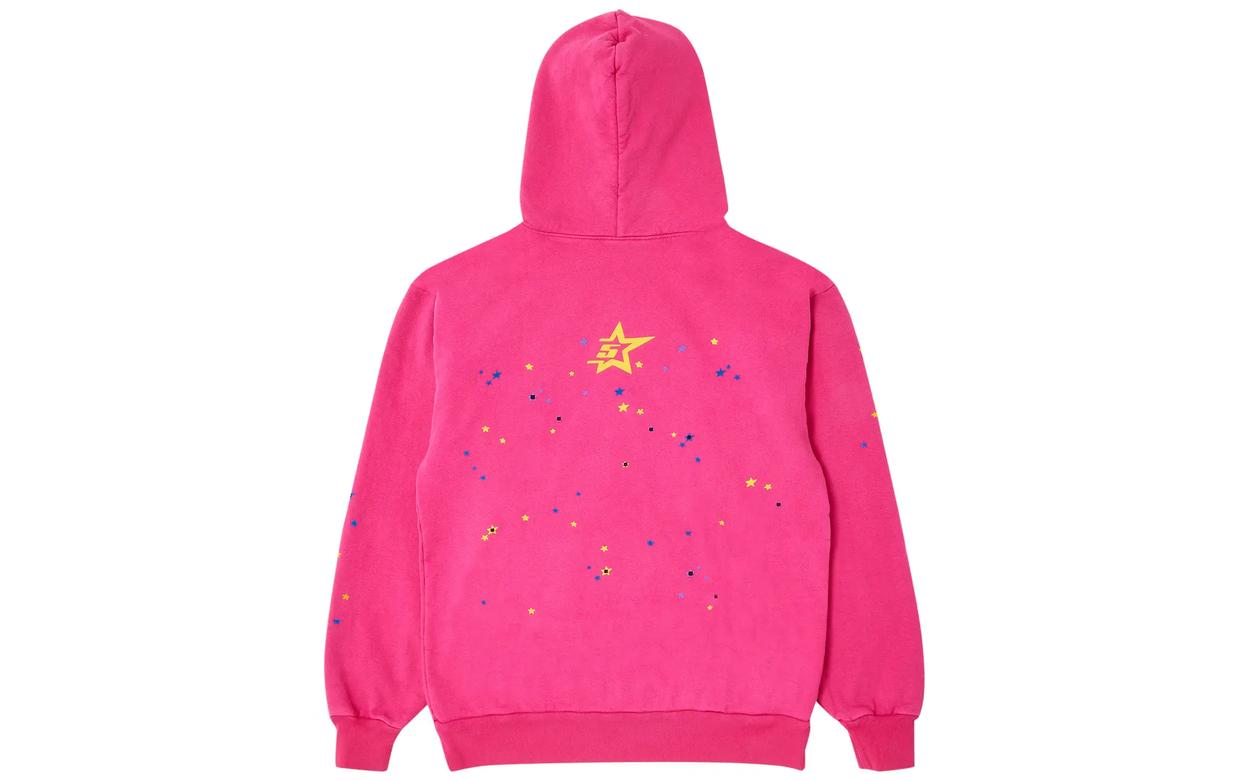 Sp5der P*NK V2 Hoodie Pink