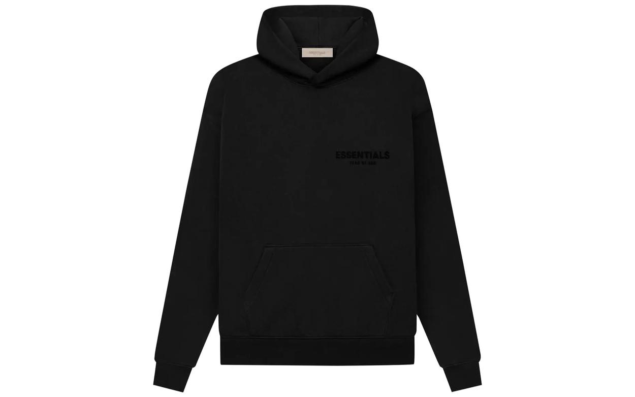 Fear of God Essentials Pullover Chest Logo Hoodie Stretch Limo/Black