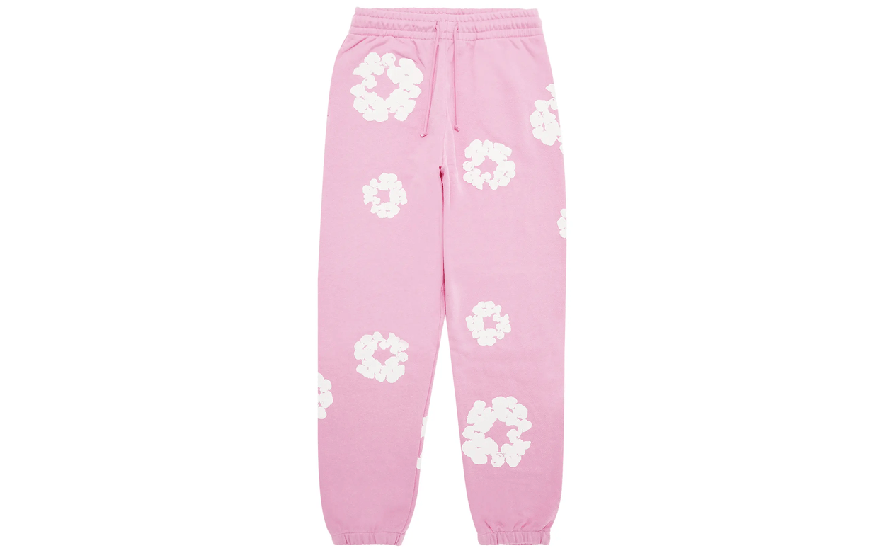 Denim Tears The Cotton Wreath Sweatpants Pink