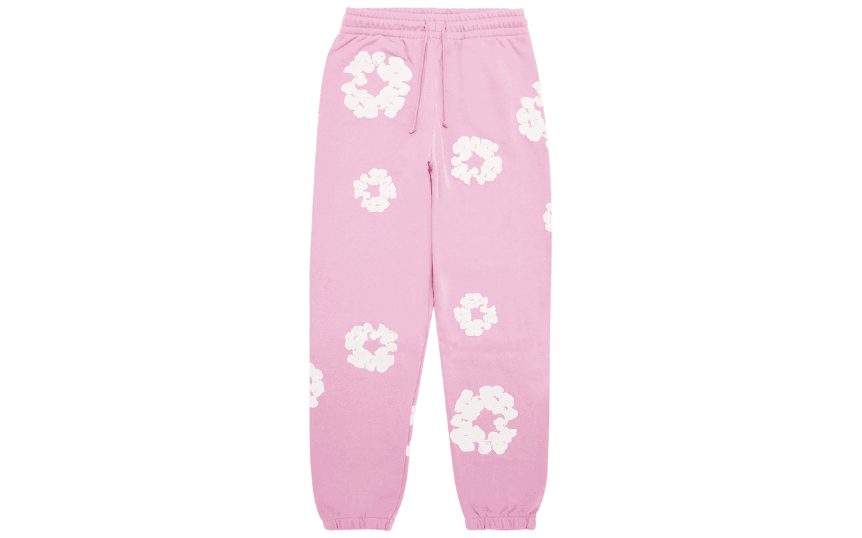 Denim Tears The Cotton Wreath Sweatpants Pink