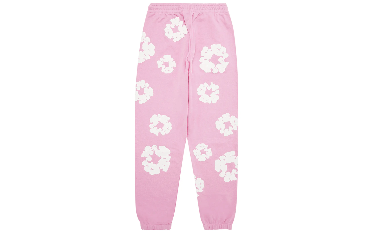 Denim Tears The Cotton Wreath Sweatpants Pink