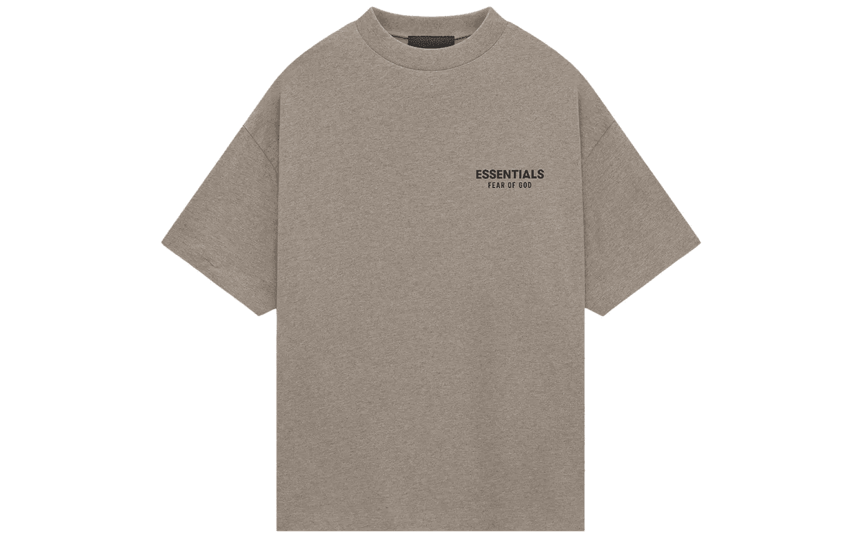Fear of God Essentials Jersey Crewneck T-Shirt Heather Gray