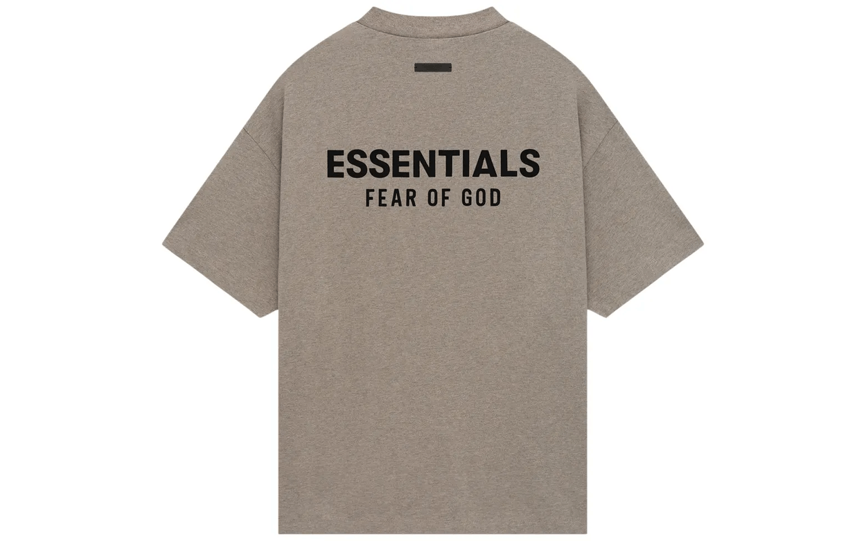 Fear of God Essentials Jersey Crewneck T-Shirt Heather Gray