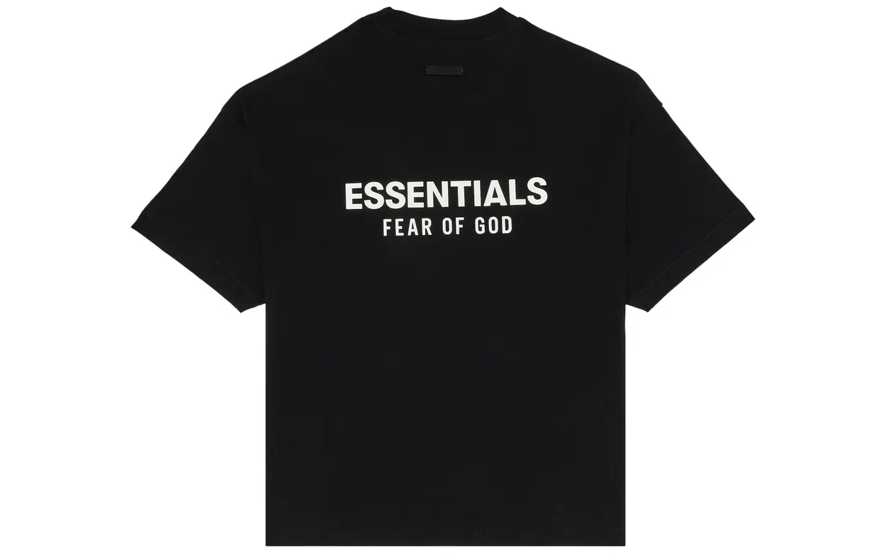 Fear of God Essentials Jersey Crewneck T-Shirt Black