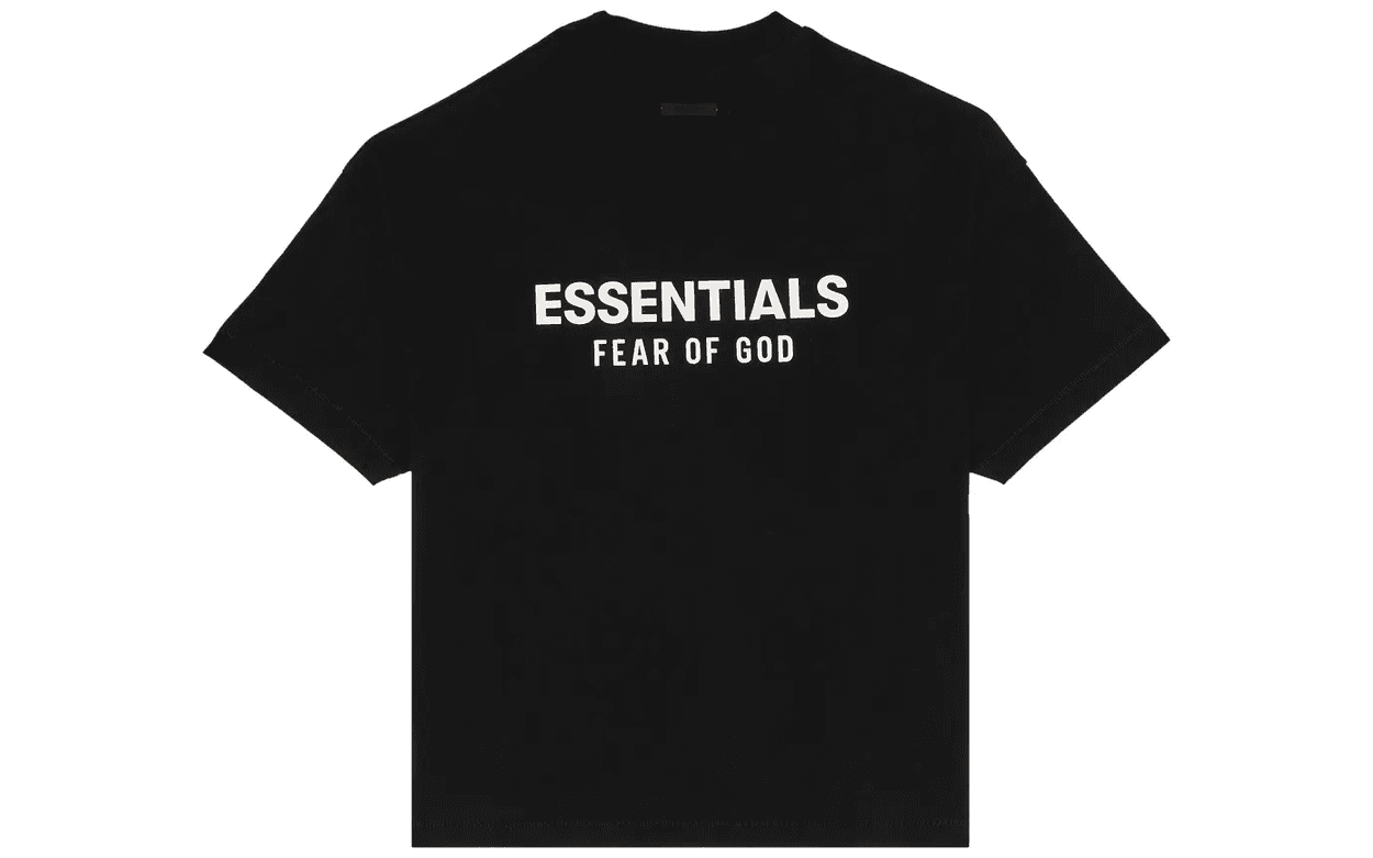 Fear of God Essentials Jersey Crewneck T-Shirt Black
