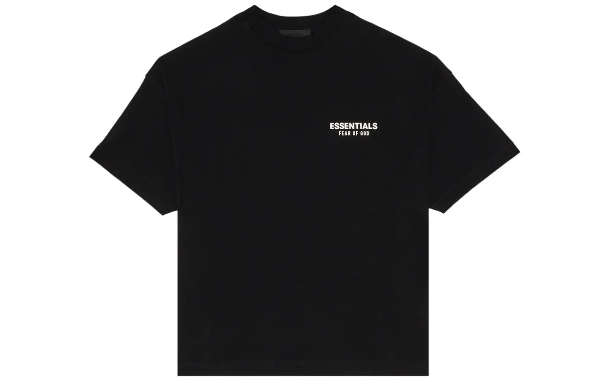 Fear of God Essentials Jersey Crewneck T-Shirt Black