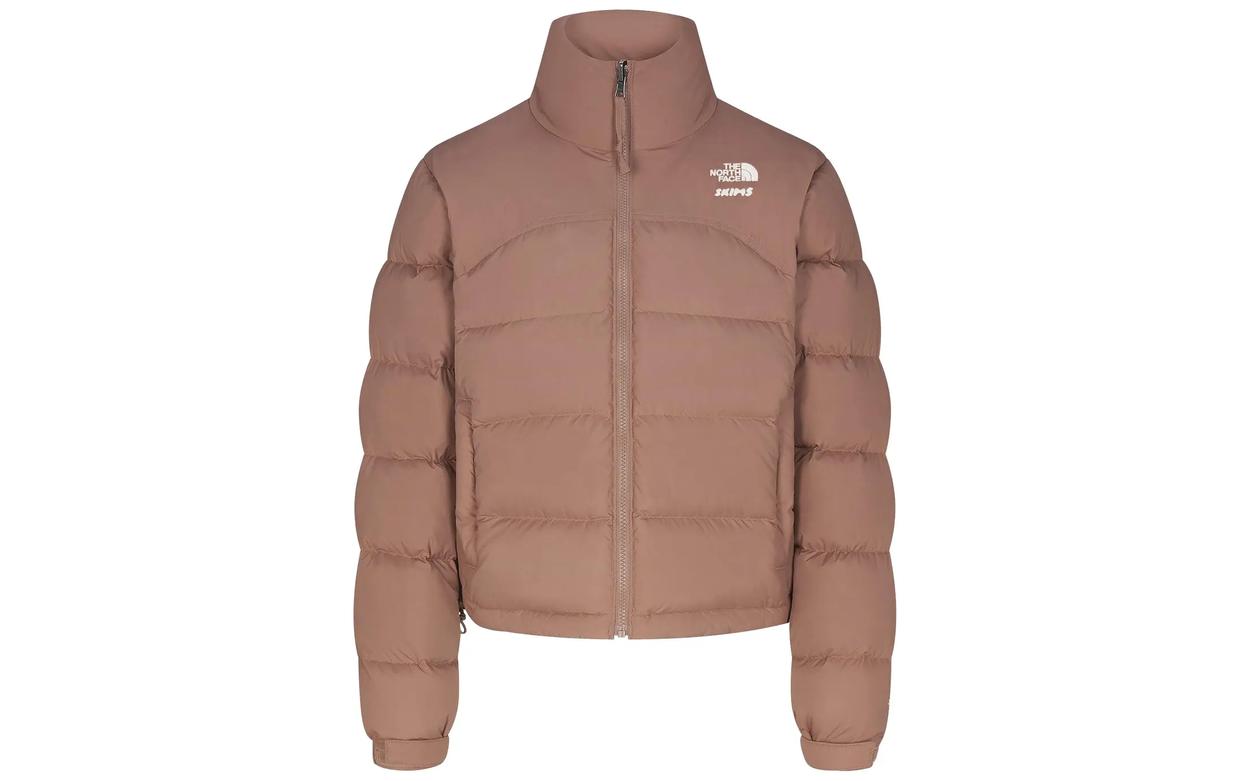 SKIMS x The North Face 2000 Retro Nuptse Jacket Sienna