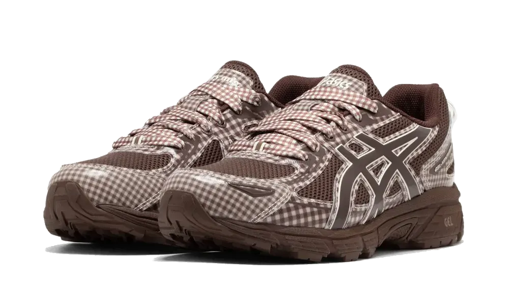 ASICS Gel-Venture 6 Story mfg. Reddish Brown Gingham