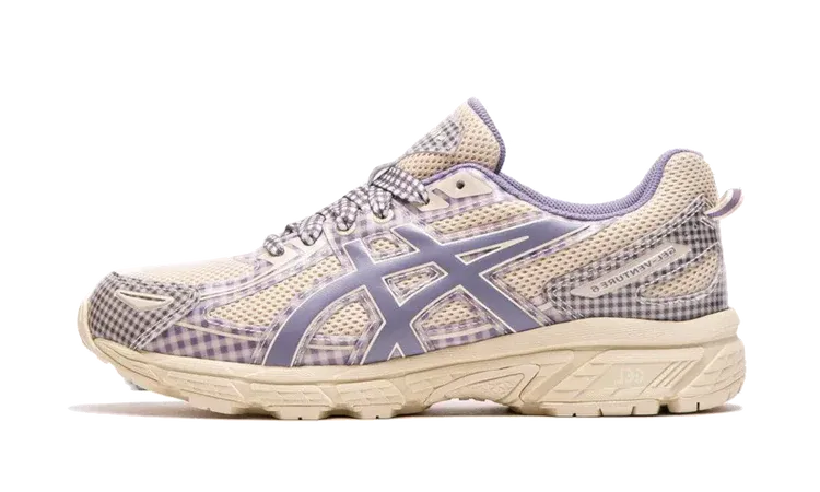 ASICS Gel-Venture 6 Story mfg. Vanilla Violet Quartz Gingham