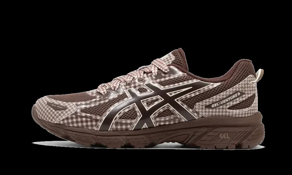 ASICS Gel-Venture 6 Story mfg. Reddish Brown Gingham