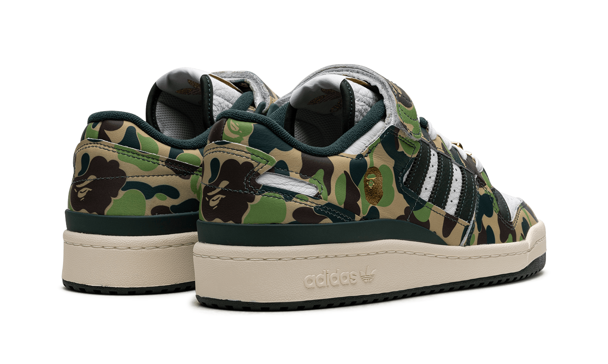Adidas Forum 84 Low Bape 30th Anniversary Green Camo