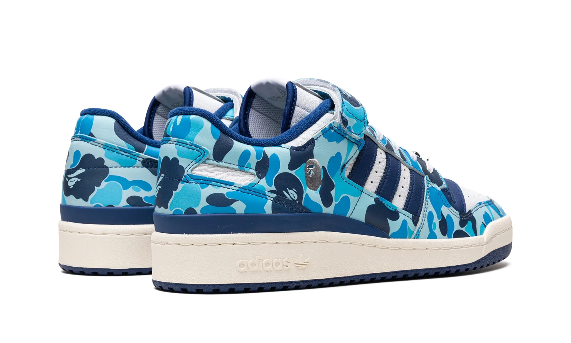 Adidas Forum 84 Low Bape 30th Anniversary Blue Camo