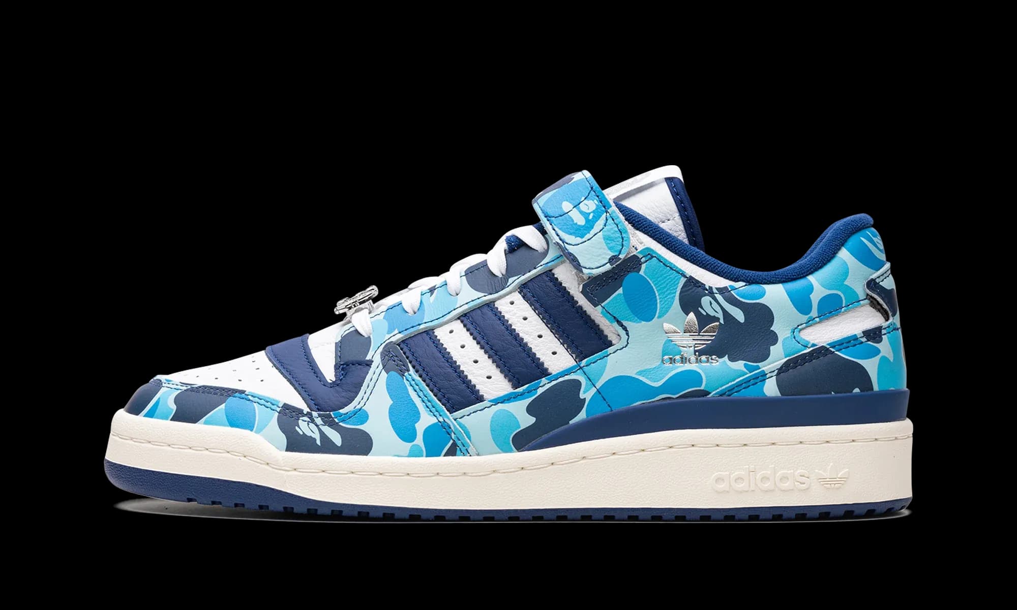 Adidas Forum 84 Low Bape 30th Anniversary Blue Camo