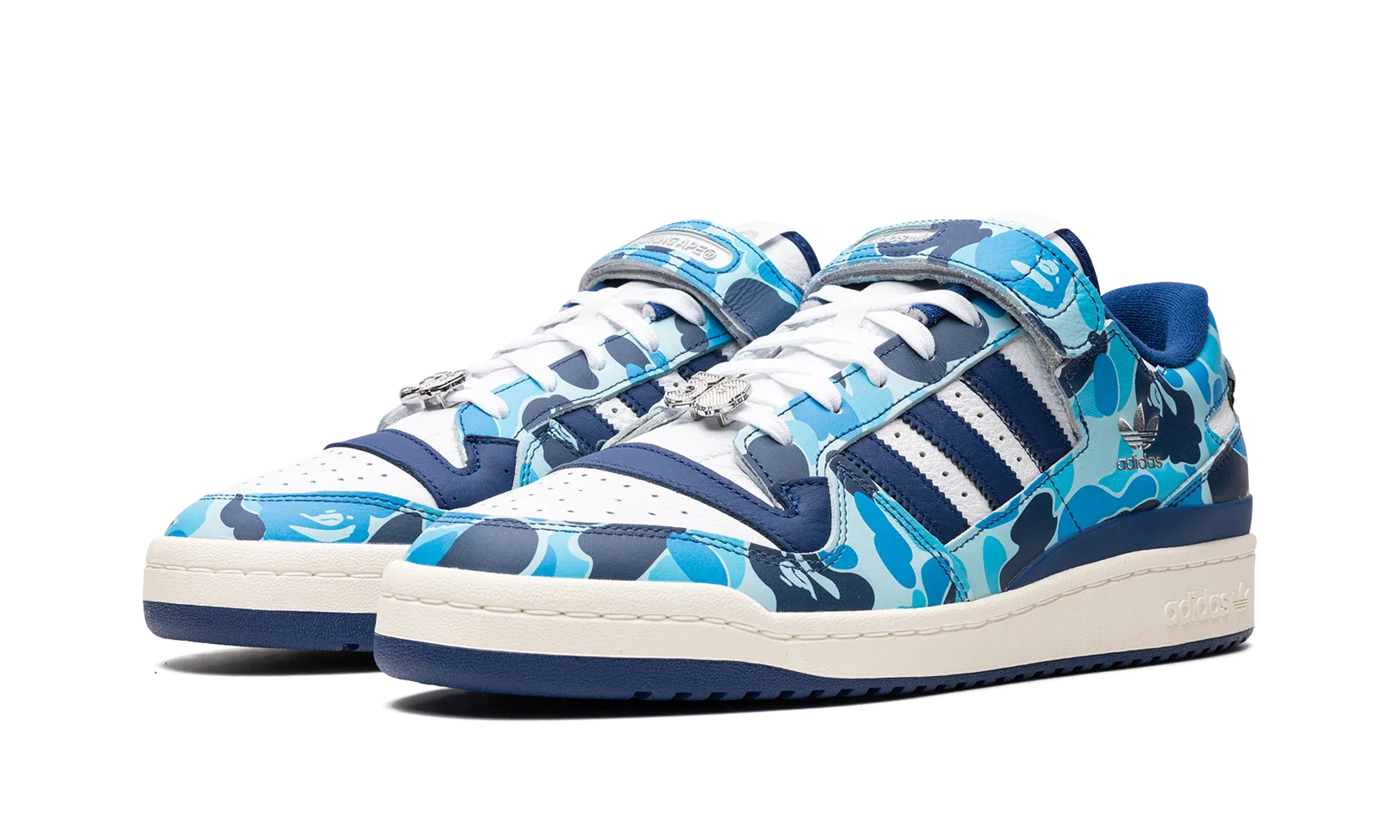Adidas Forum 84 Low Bape 30th Anniversary Blue Camo