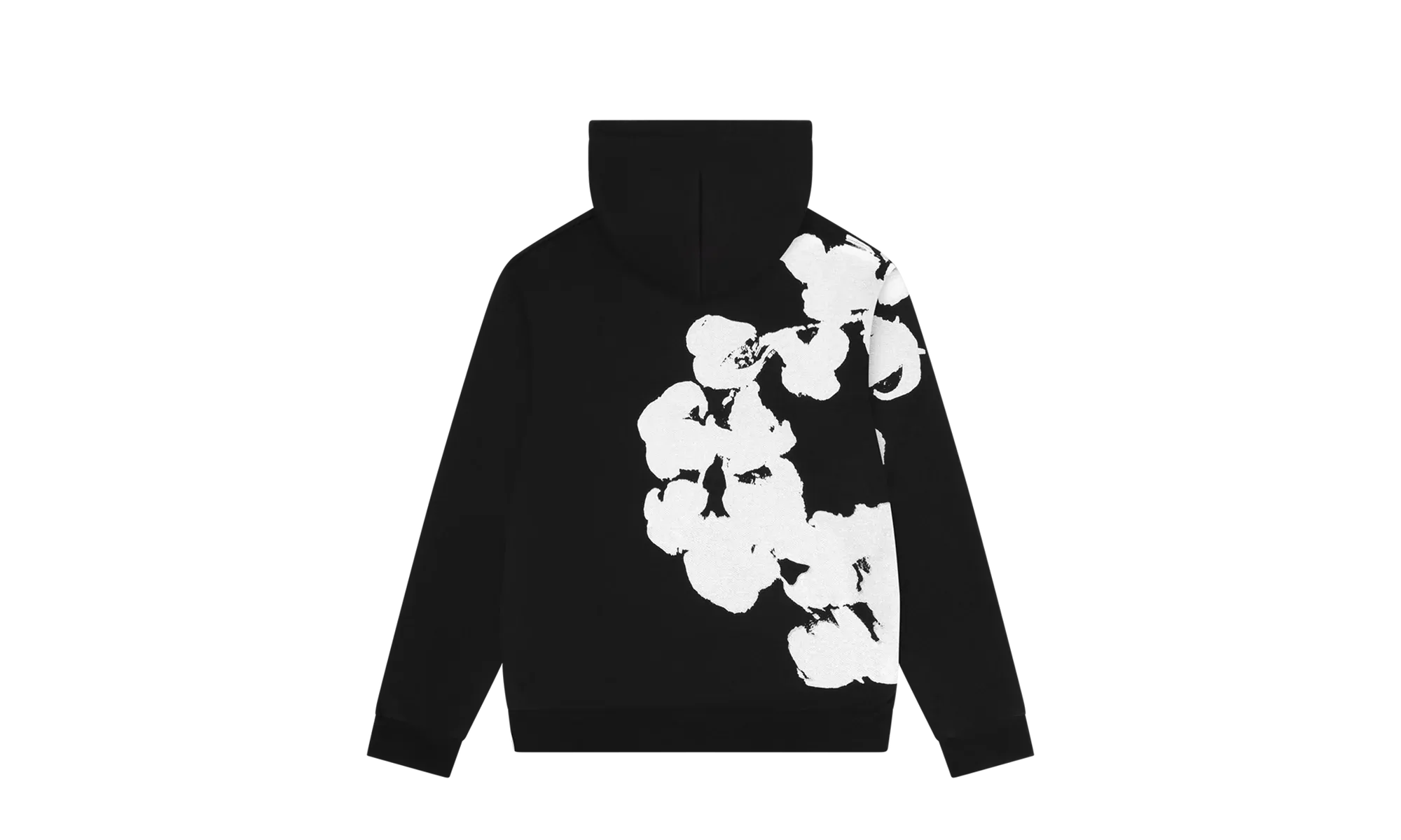 Denim Tears Big Cotton Wreath Sweatshirt Black