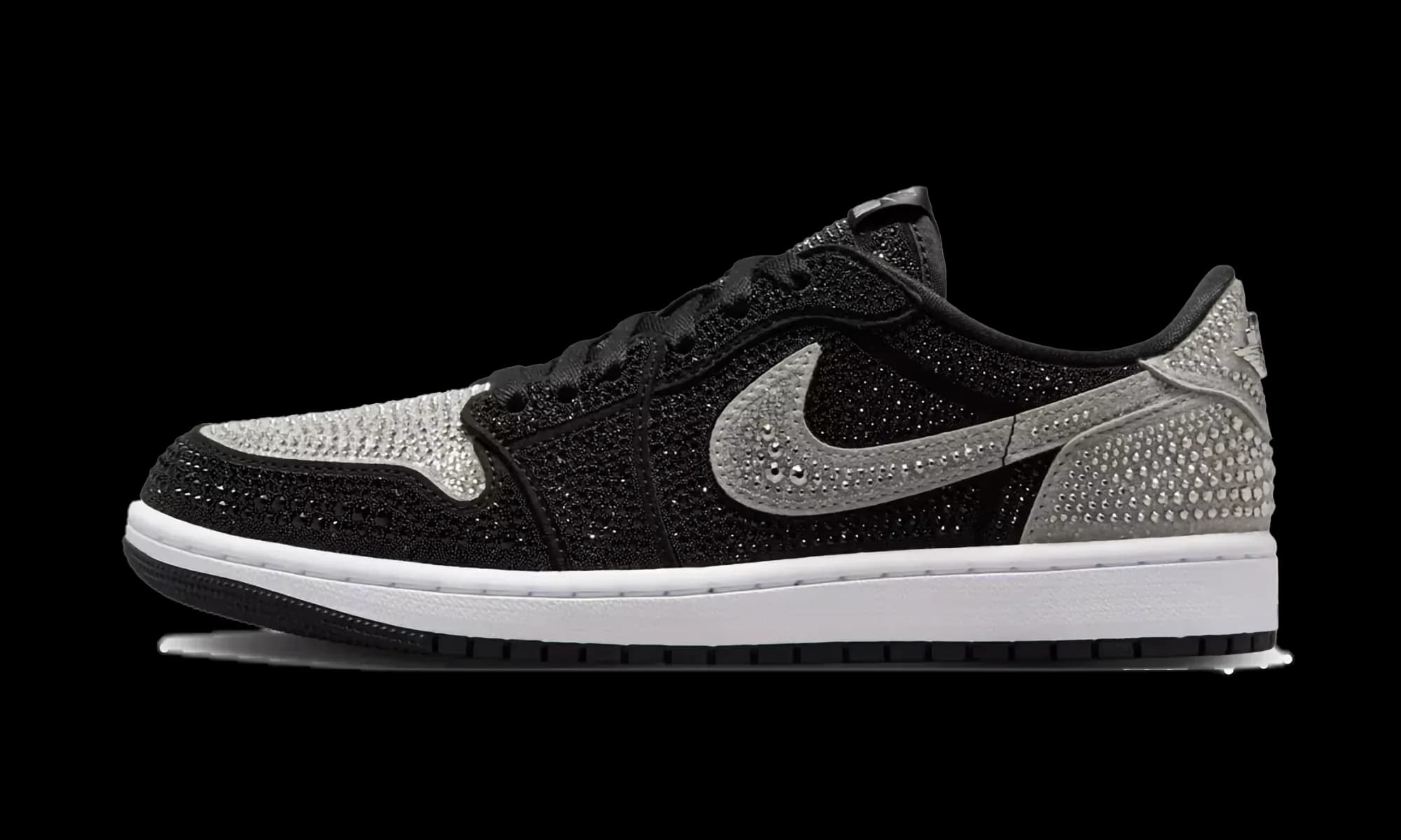Air Jordan 1 Retro Low OG Swarovski Stealth