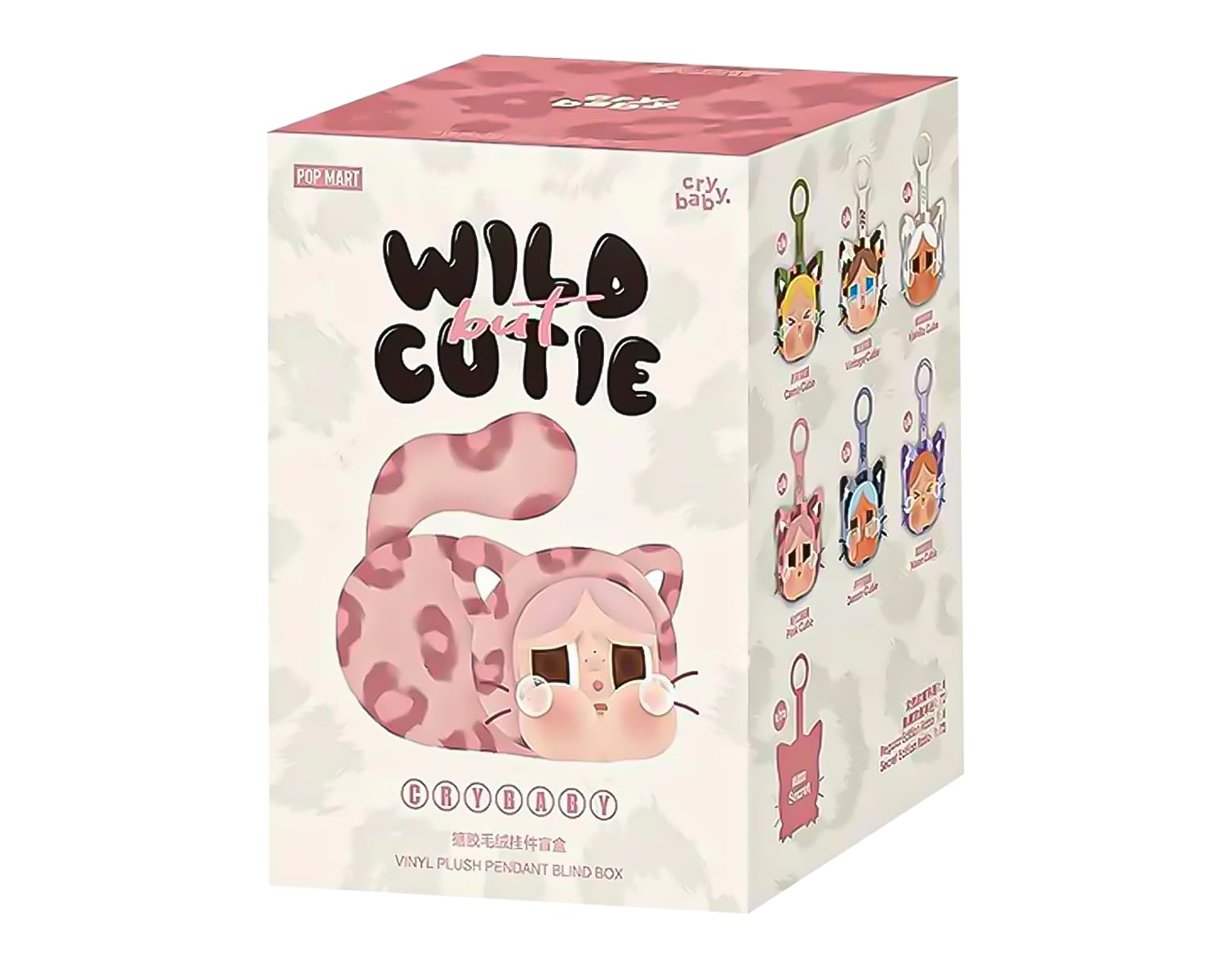 Pop Mart CRYBABY Wild but Cutie Series Vinyl Plush Pendant Sealed Case (BLINDBOX 1 szt.)
