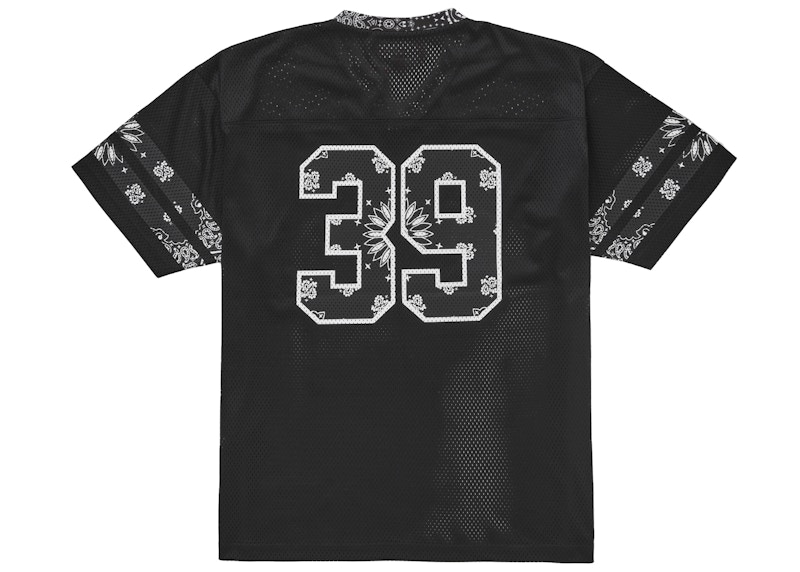 Supreme Bandana Football Jersey Black