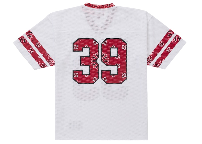 Supreme Bandana Football Jersey White