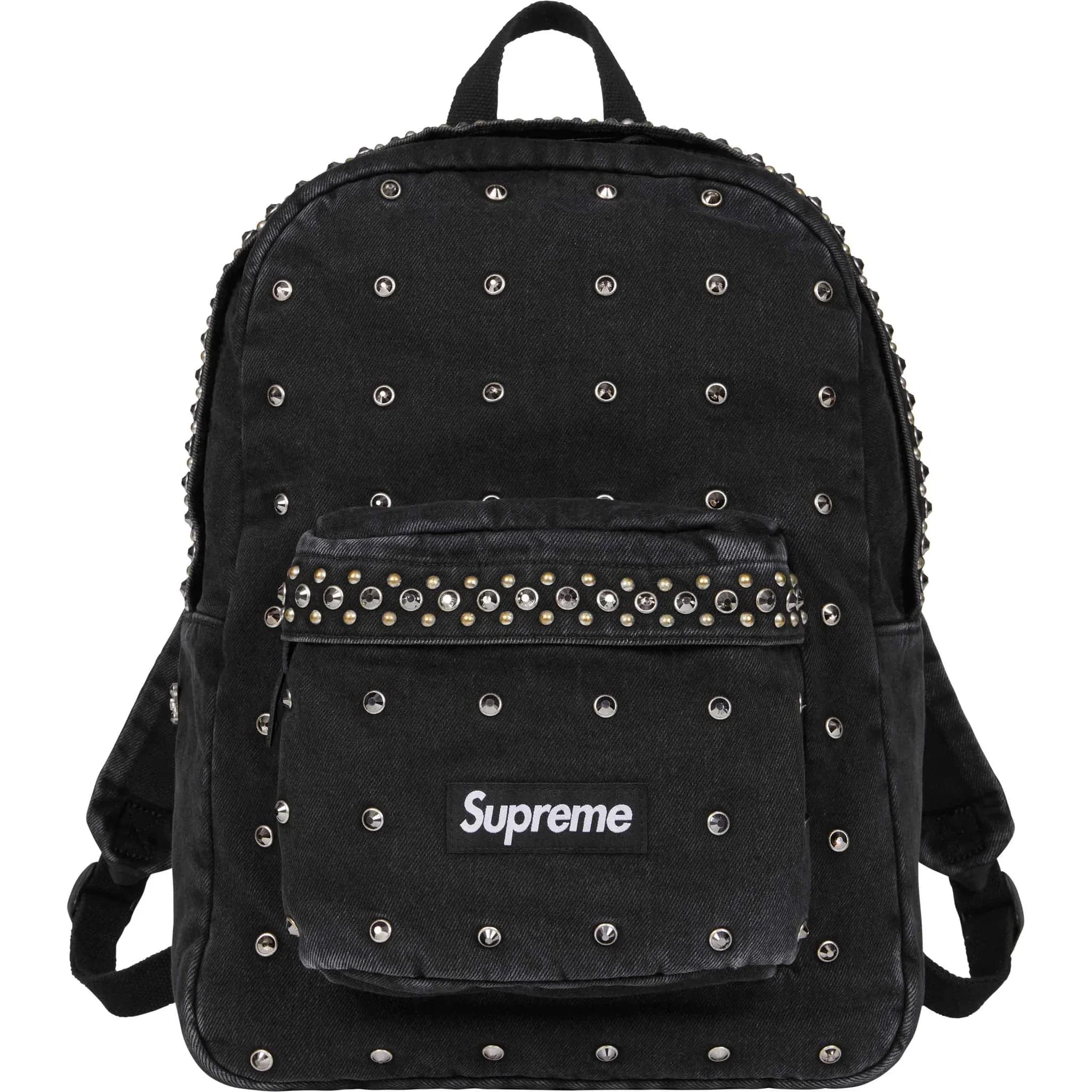 Supreme b.b. Simon Denim Backpack Black