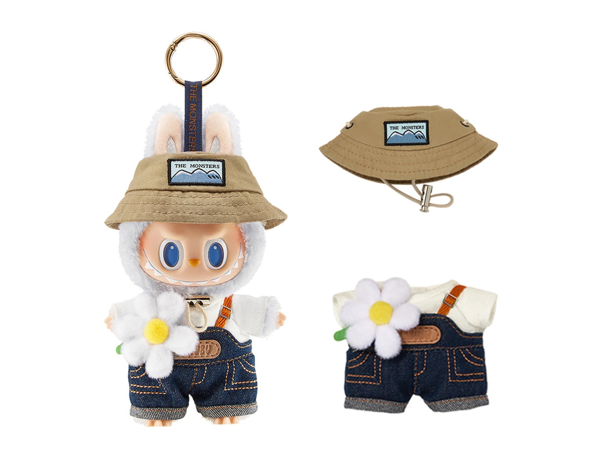 Pop Mart Labubu The Monsters Fall In Wild Vinyl Plush Doll Pendant