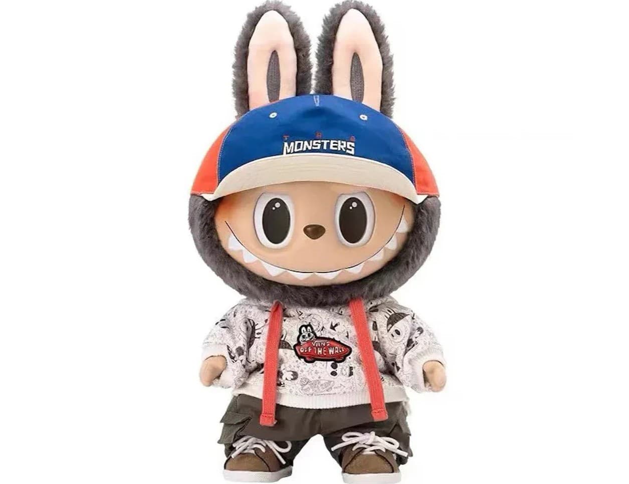 Pop Mart Labubu The Monsters x Vans Oldskool Monsters Forever Vinyl Plush Doll