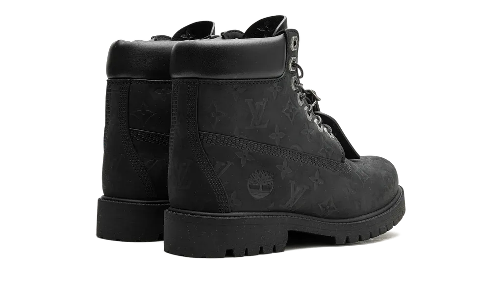 Louis Vuitton Timberland 6" Ankle Boot Black Monogram