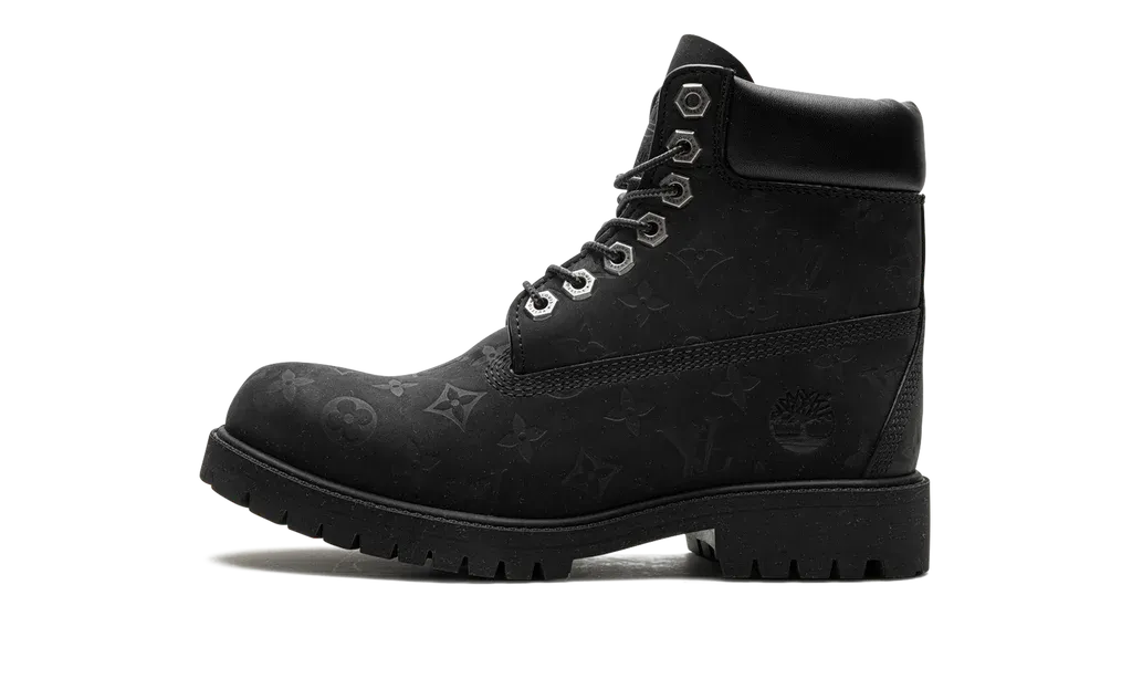 Louis Vuitton Timberland 6" Ankle Boot Black Monogram