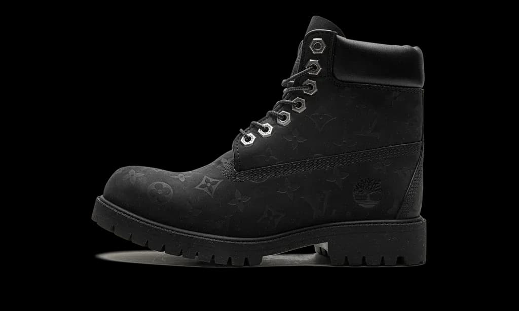 Louis Vuitton Timberland 6" Ankle Boot Black Monogram