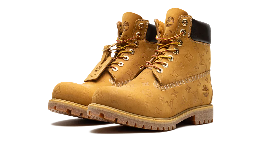 Louis Vuitton Timberland 6" Ankle Boot Wheat Monogram